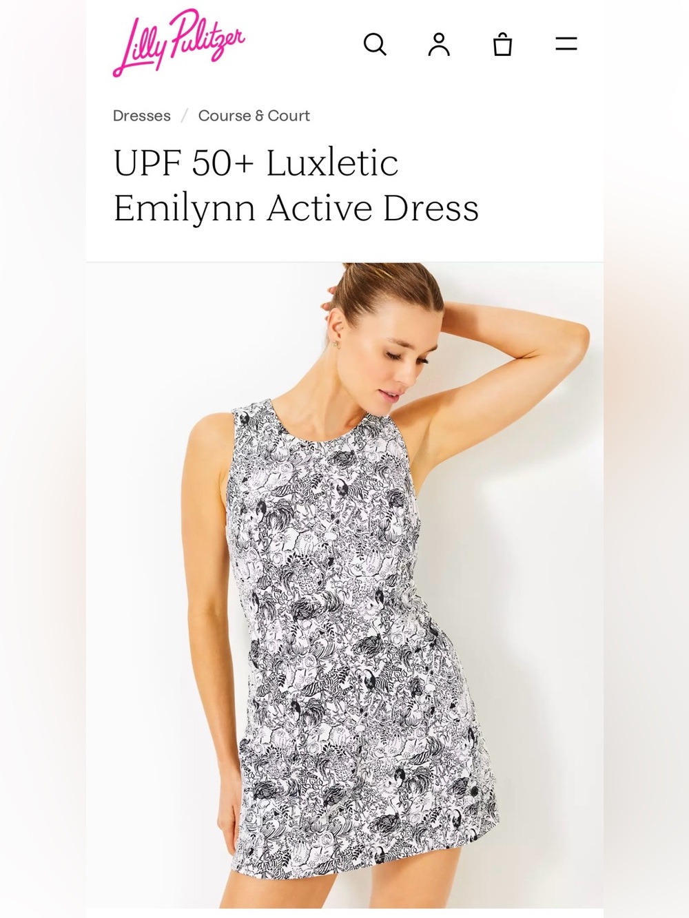 Lilly Pulitzer Luxletic active dress